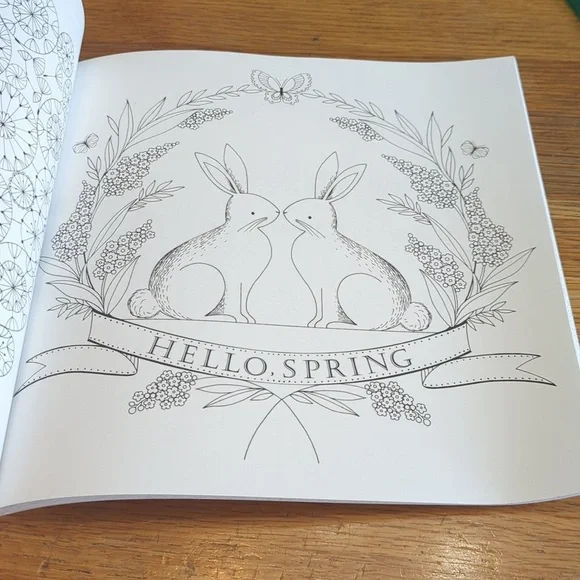 Springtime Coloring Book - Picture 3 of 7